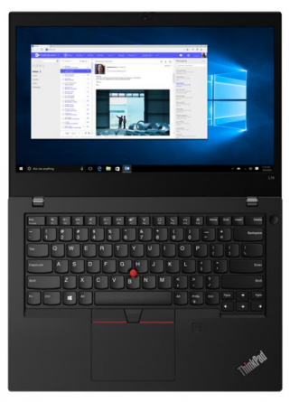 Ноутбук Lenovo ThinkPad L14 Gen 1 (20U1000VRT), black фото 4