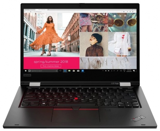 Ноутбук Lenovo ThinkPad L13 Yoga 13.3' FHD IPS/Core i7-10510U/16GB/512GB/Intel UHD Graphics/Win 10 Pro/NoODD/черный (20R5000KRT) фото 1