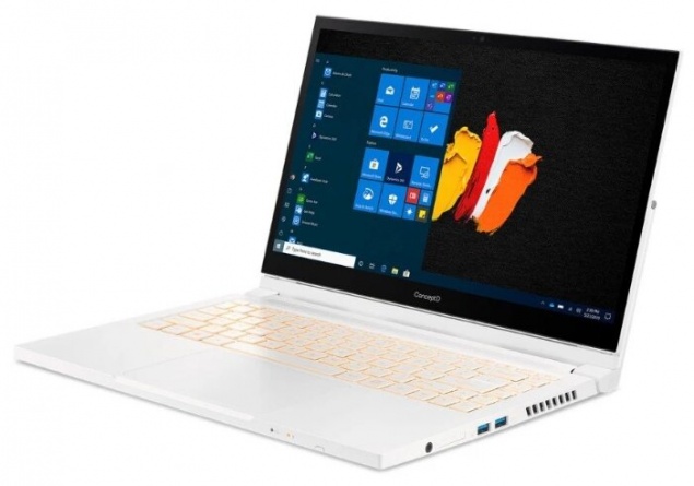 Ноутбук Acer ConceptD 3 Ezel CC314-72G-77YD (NX.C5JER.002), белый фото 3
