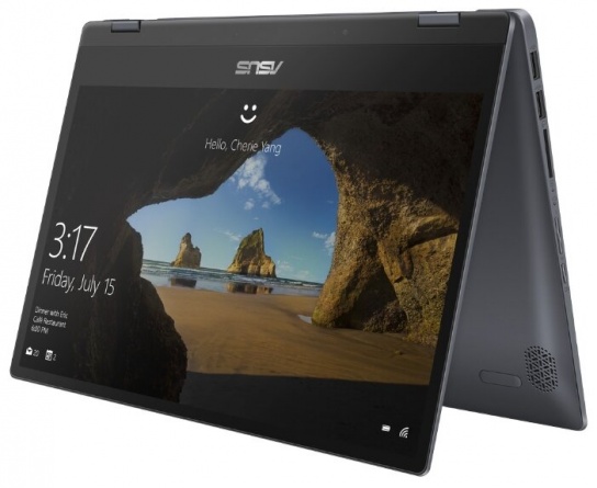 Ноутбук ASUS VivoBook Flip 14 TP412FA-EC518T (90NB0N31-M11430), star grey фото 5