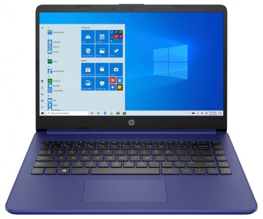 Ноутбук HP 14s-fq0031ur (22P40EA), сине-фиолетовый фото 1